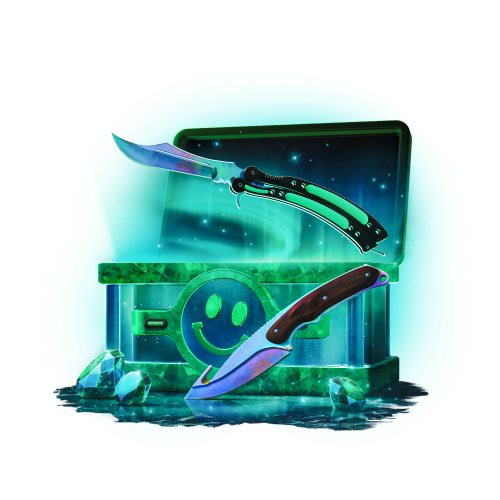 Mystery box Northern lights + surprise box with a theme of Knives