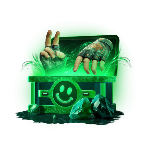 Tajemnicza skrzynka 1% Gloves + niespodzianka z motywem Gloves, 1%