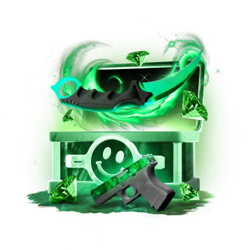Mystery box Gamma Needed + surprise box with a theme of Knives