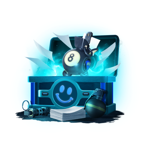 Mystery box Game Plan + surprise box with a theme of