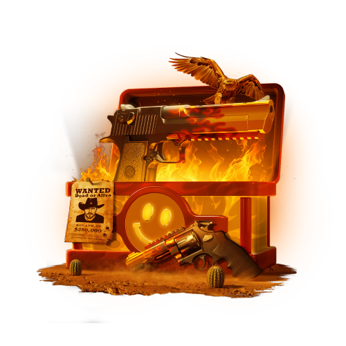 Mystery box Wanted + surprise box with a theme of 