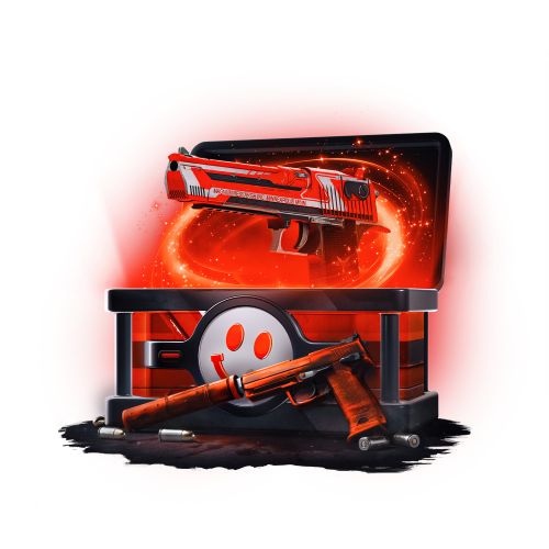 Mystery box 10% Pistols + surprise box with a theme of 10%