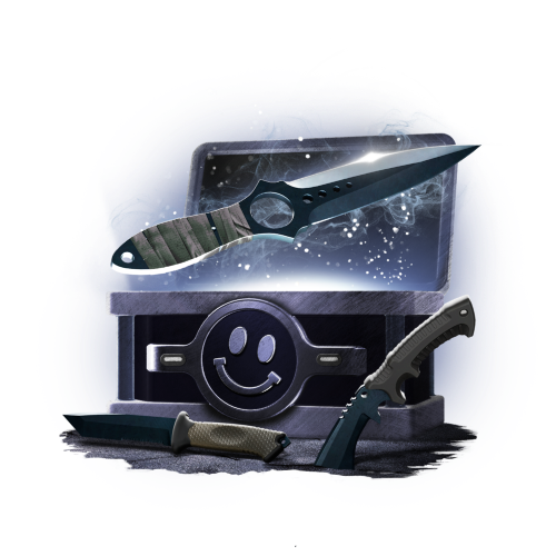 Mystery box Blue Steel Baby + surprise box with a theme of Knives