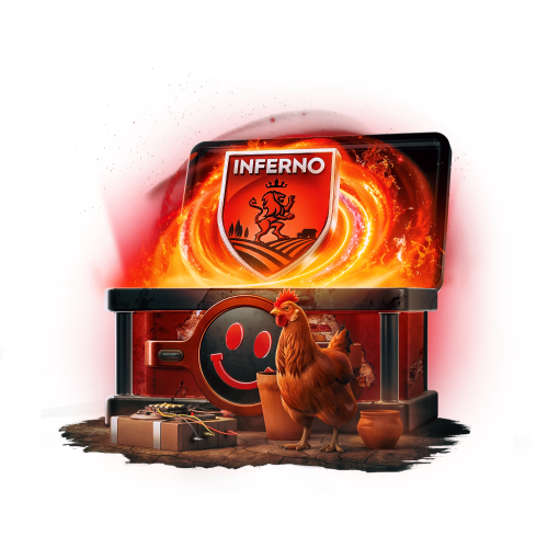 Mystery box Inferno + surprise box with a theme of 