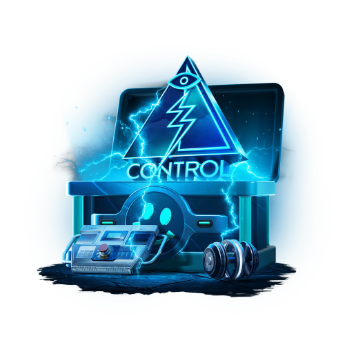 Mystery box Control Collection + surprise box with a theme of 