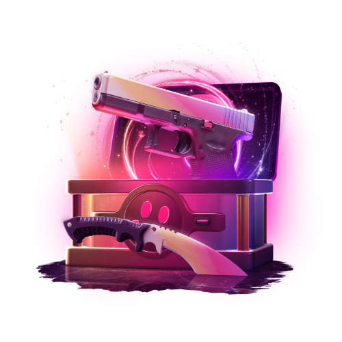 Mystery box Exclusive 5% Fade + surprise box with a theme of Knives, Exclusive 5%
