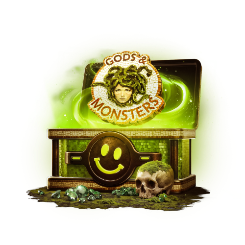 Mystery Box Gods and Monsters  + Überraschungsbox mit einem Thema von 