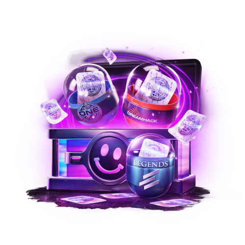 Mystery box 10% Capsules + surprise box with a theme of 10%