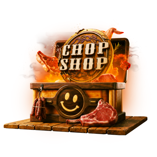 Mystery box Chop Shop + surprise box with a theme of 