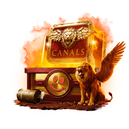 Mystery box Canals + surprise box with a theme of