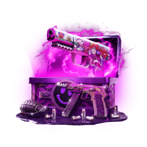 Rejtélyes doboz 50-50 Pistols + meglepetés doboz 50-50 témával