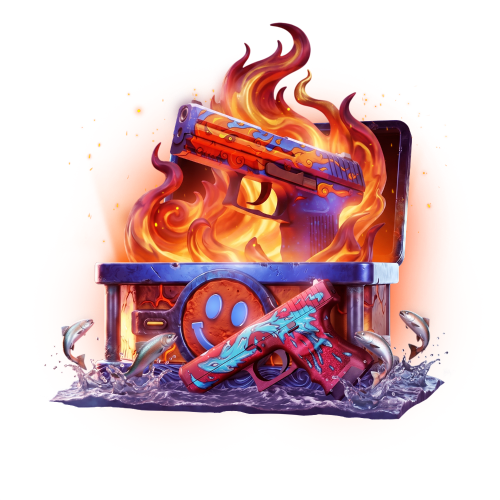 Mystery box Pistols Mix + surprise box with a theme of None