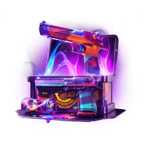 Scatola misteriosa 5% Deagle + scatola a sorpresa con un tema di 5%