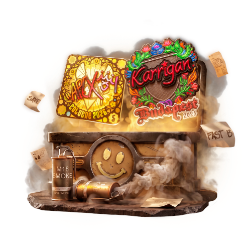 Mystery box IGL + surprise box with a theme of Knives