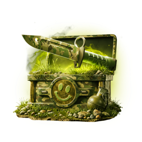 Mystery box 50-50 Bayonet + surprise box with a theme of Knives, 50-50